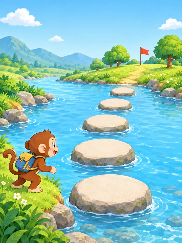 第 4 关 · 小猴过河